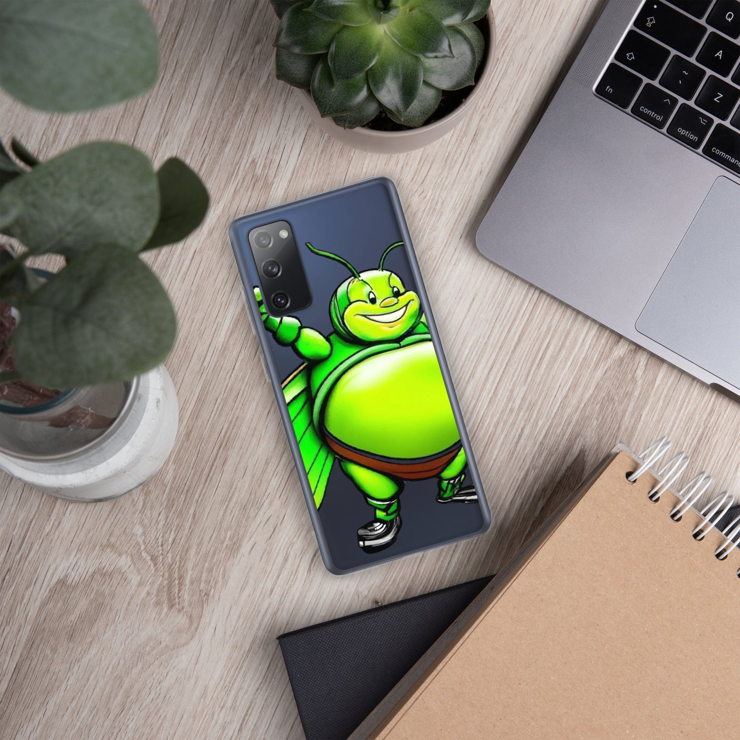 Grasshoppers - Clear Case for Samsung® - Fat Boy