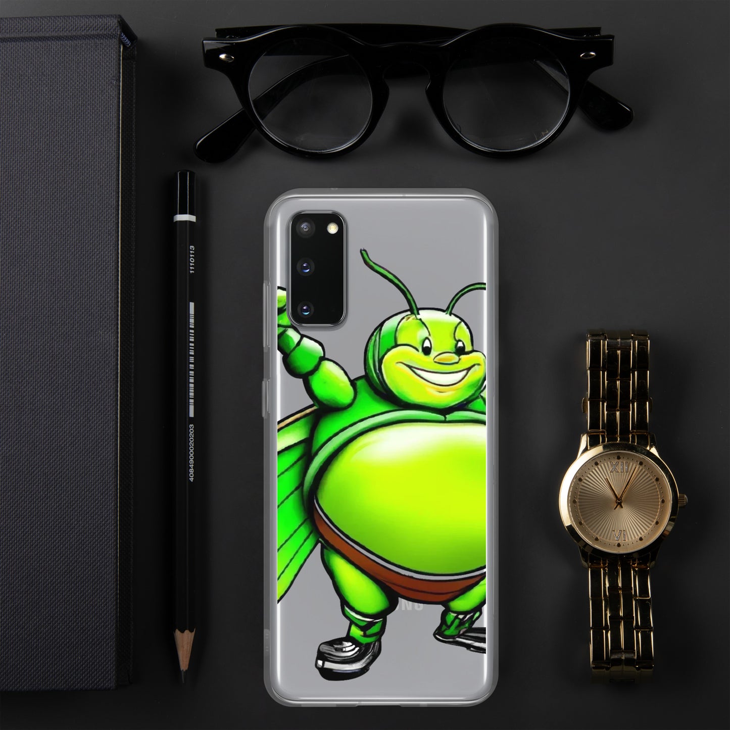 Grasshoppers - Clear Case for Samsung® - Fat Boy