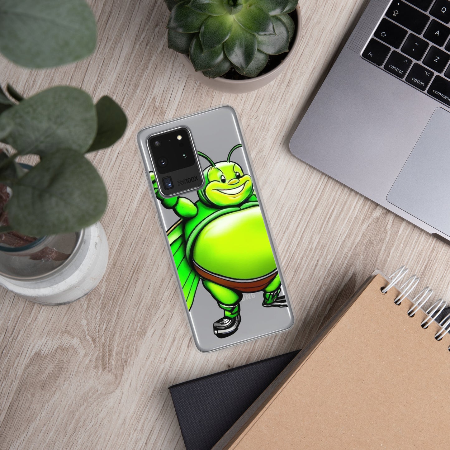 Grasshoppers - Clear Case for Samsung® - Fat Boy