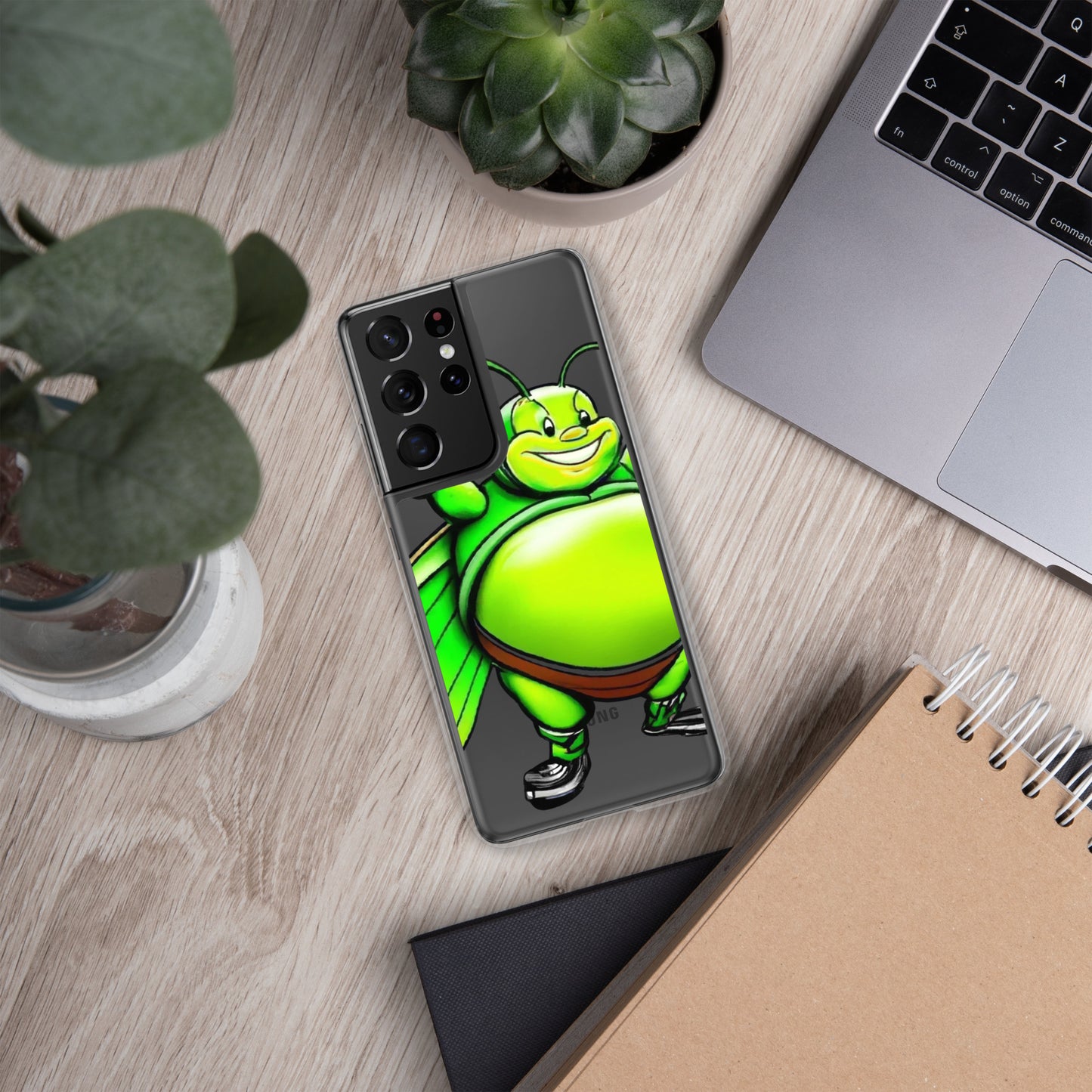 Grasshoppers - Clear Case for Samsung® - Fat Boy