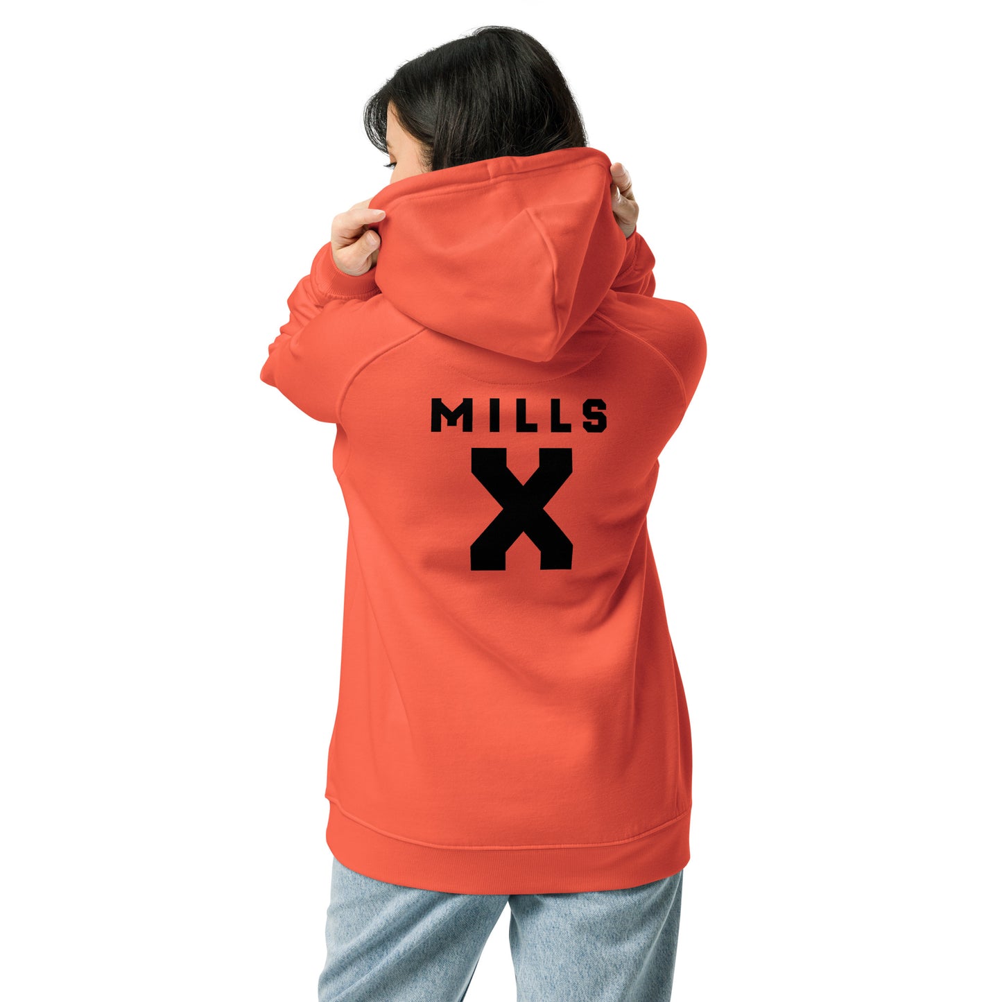 Grasshopper - MILLS - Unisex eco raglan hoodie