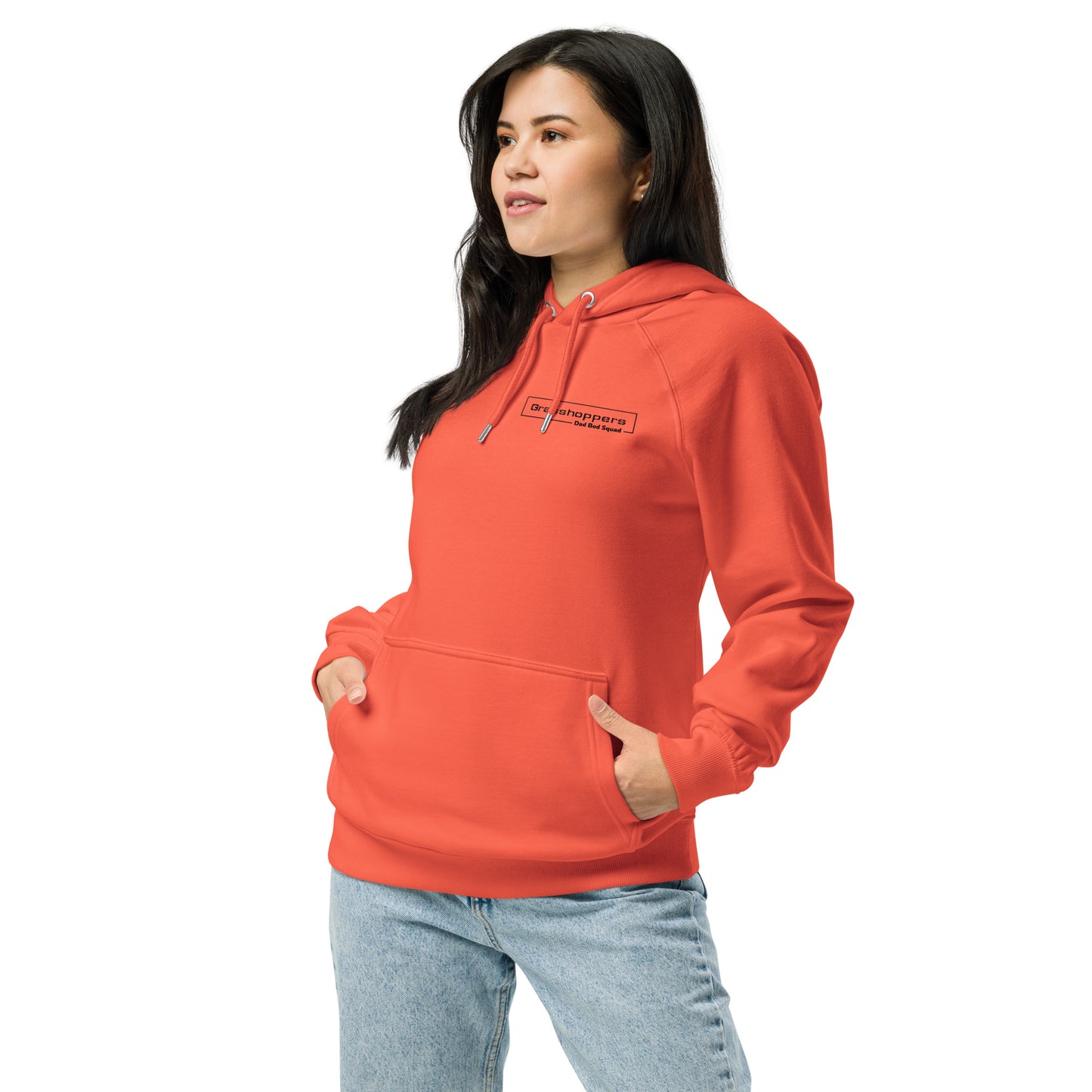 Grasshopper - MILLS - Unisex eco raglan hoodie