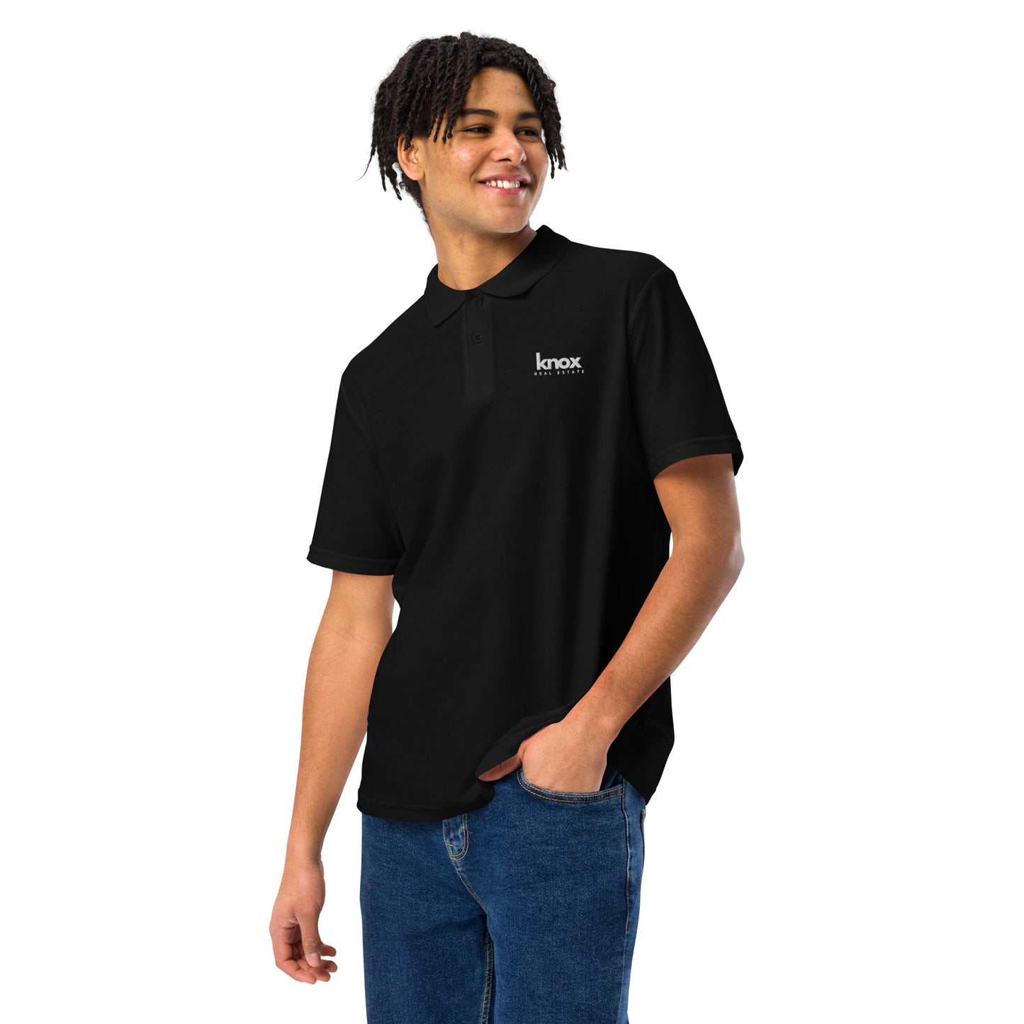 Knox - Polo - White Logo