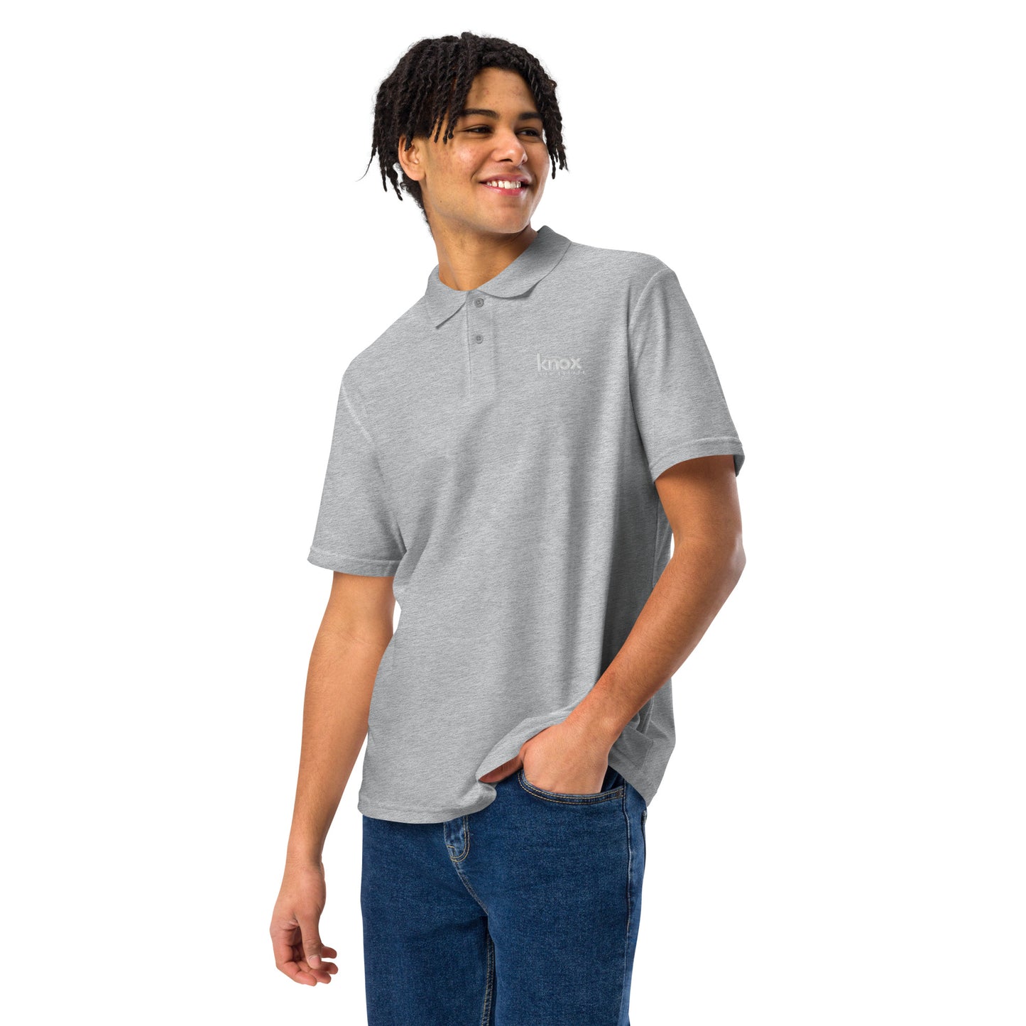 Knox - Polo - White Logo