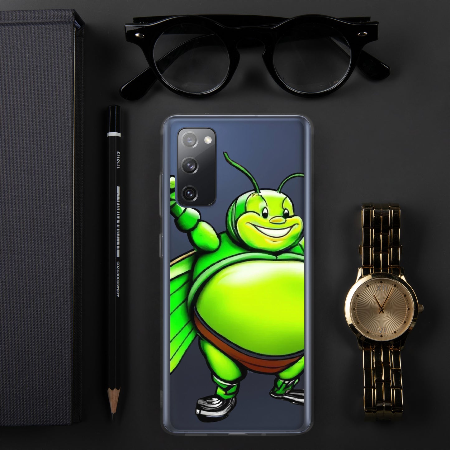 Grasshoppers - Clear Case for Samsung® - Fat Boy