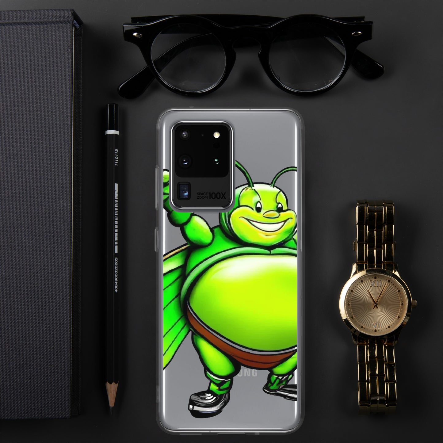 Grasshoppers - Clear Case for Samsung® - Fat Boy