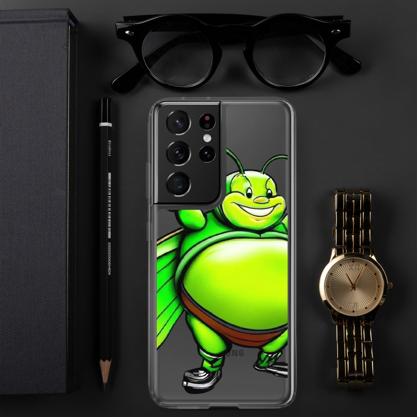 Grasshoppers - Clear Case for Samsung® - Fat Boy
