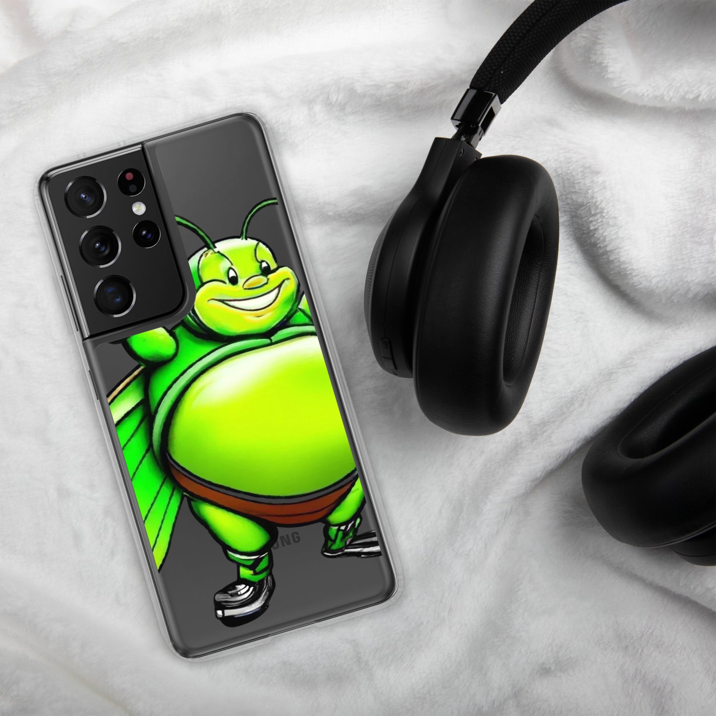 Grasshoppers - Clear Case for Samsung® - Fat Boy