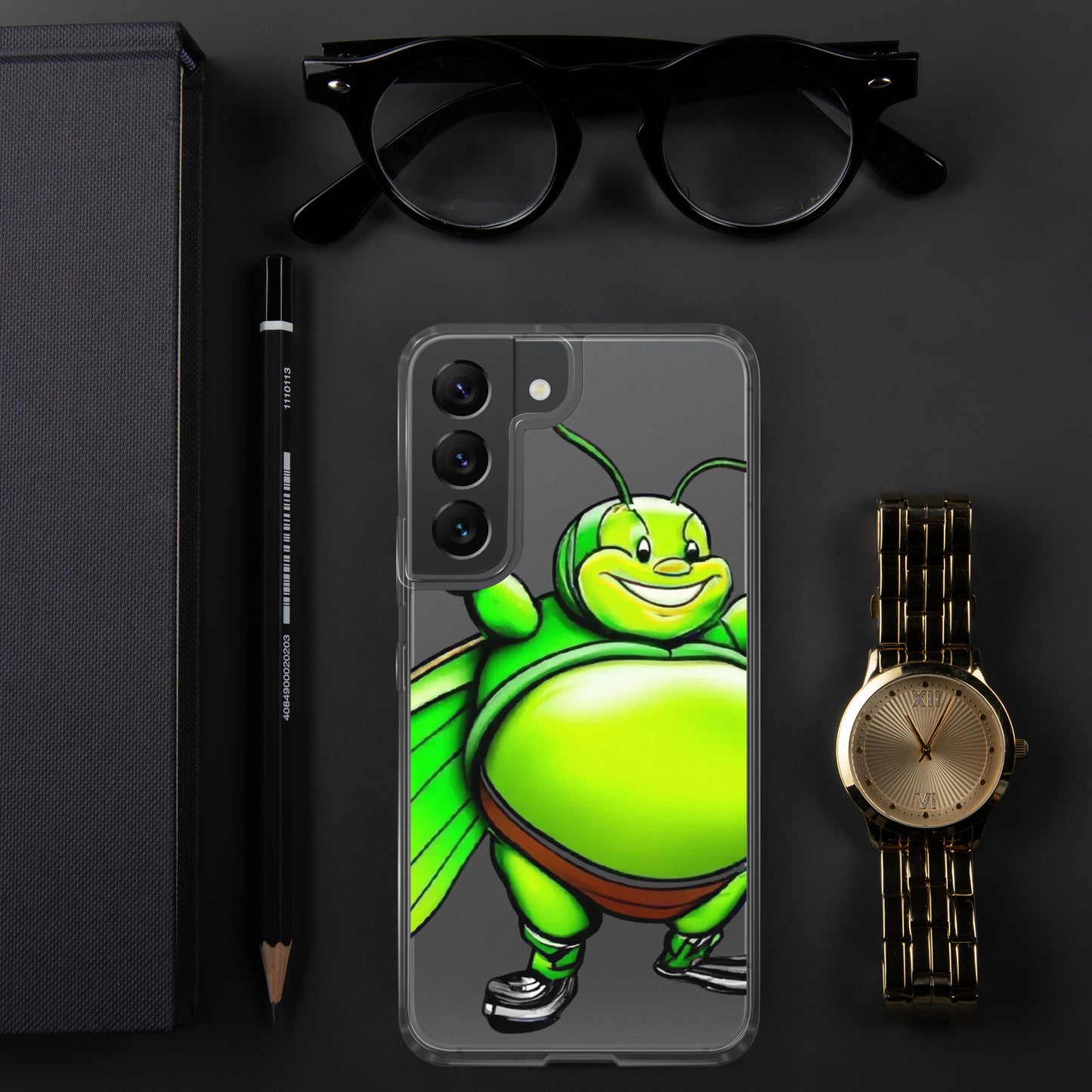 Grasshoppers - Clear Case for Samsung® - Fat Boy