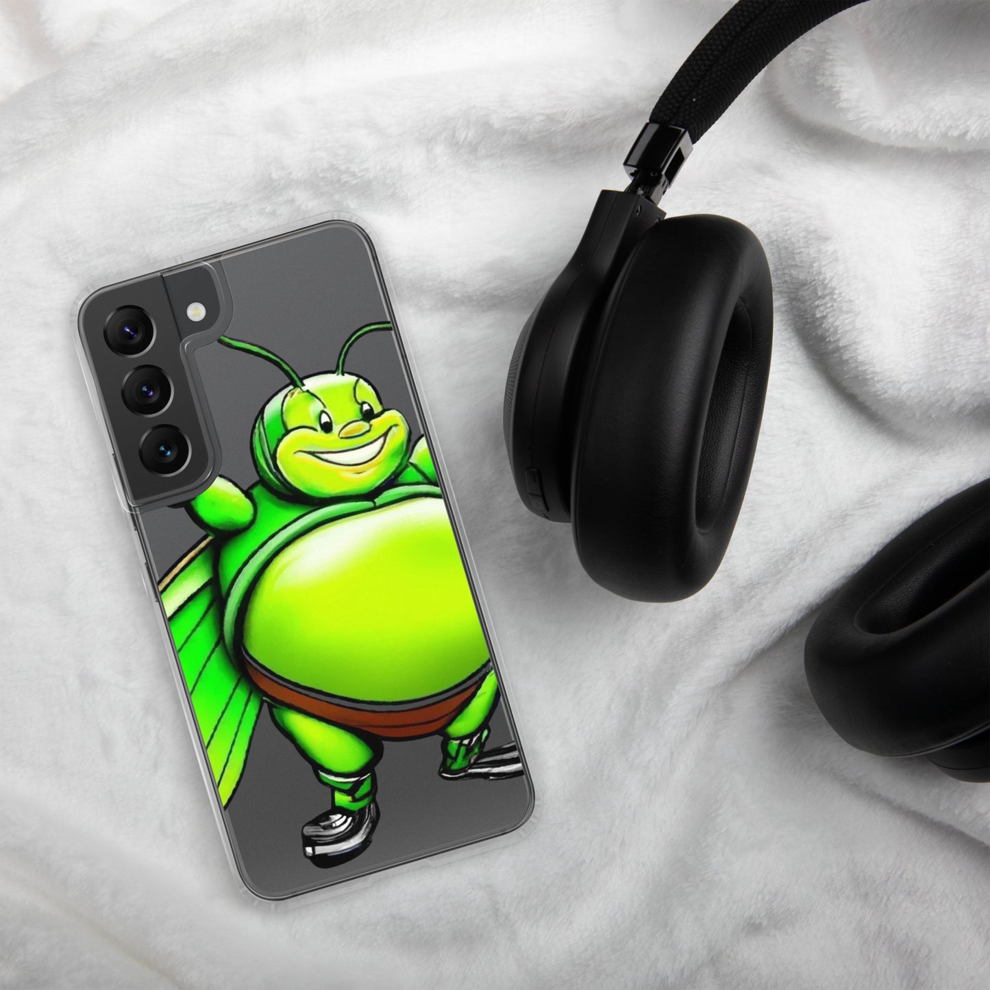 Grasshoppers - Clear Case for Samsung® - Fat Boy