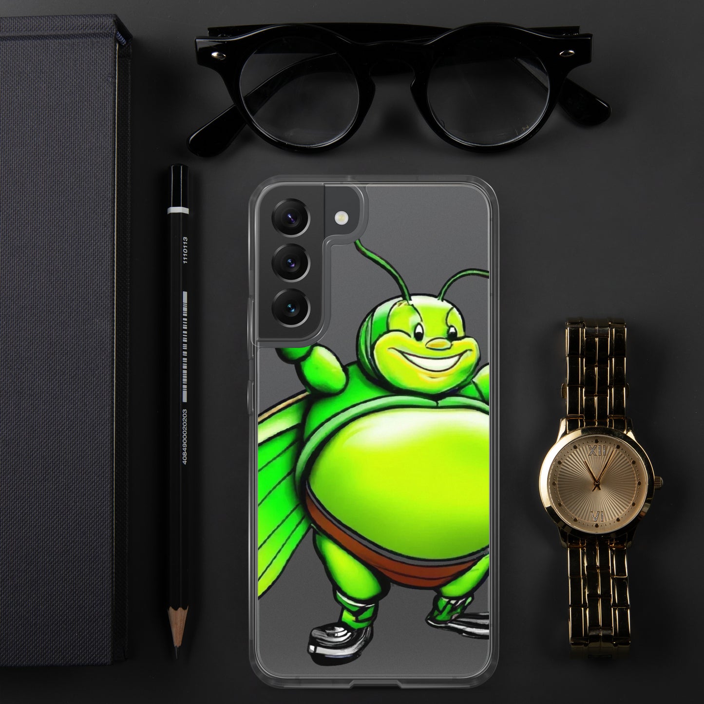 Grasshoppers - Clear Case for Samsung® - Fat Boy