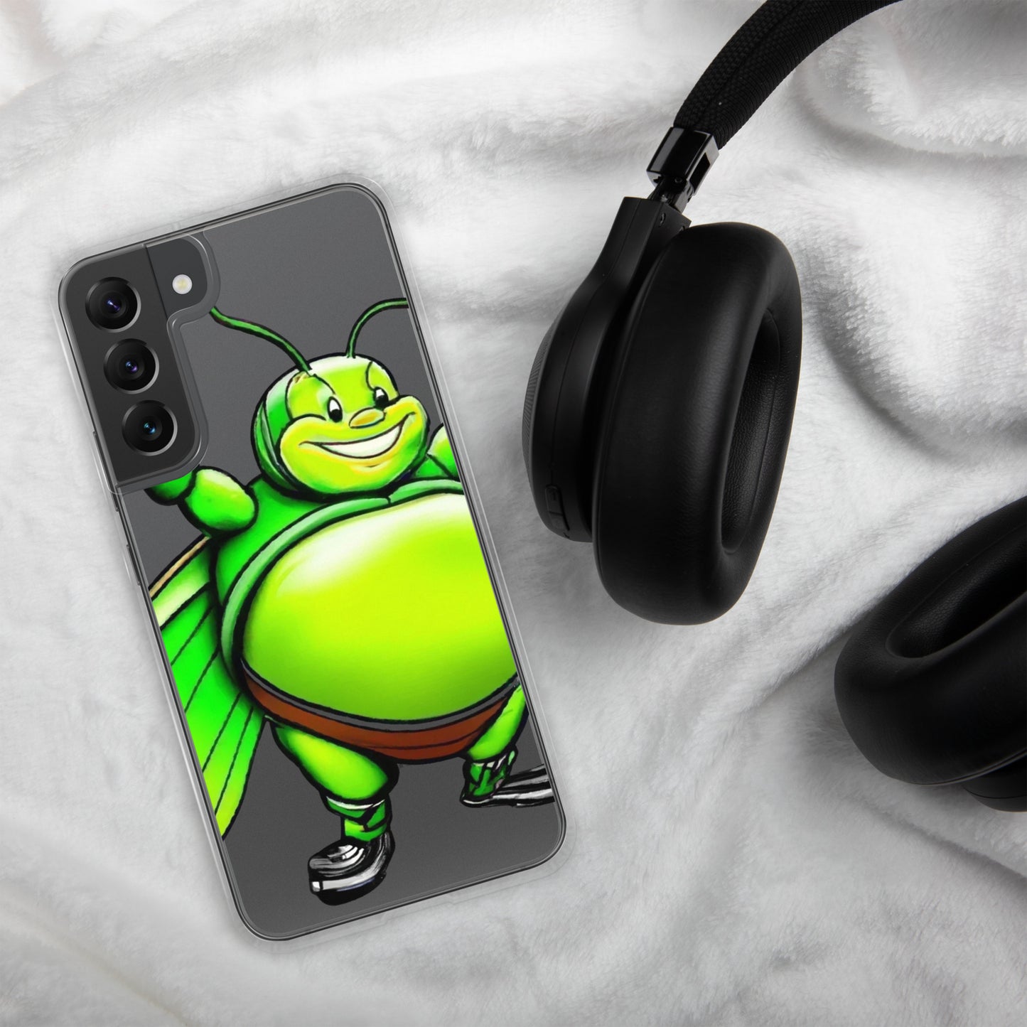 Grasshoppers - Clear Case for Samsung® - Fat Boy