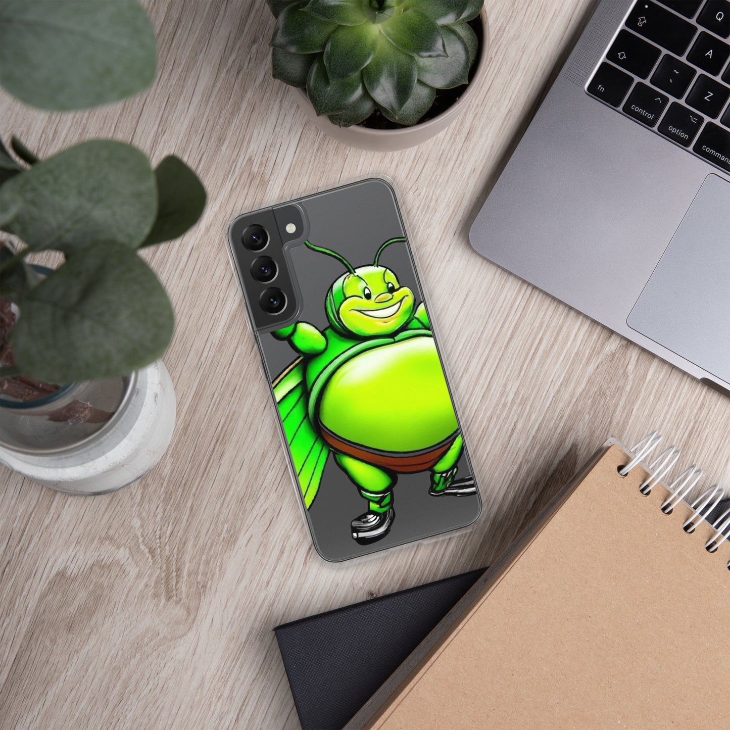 Grasshoppers - Clear Case for Samsung® - Fat Boy