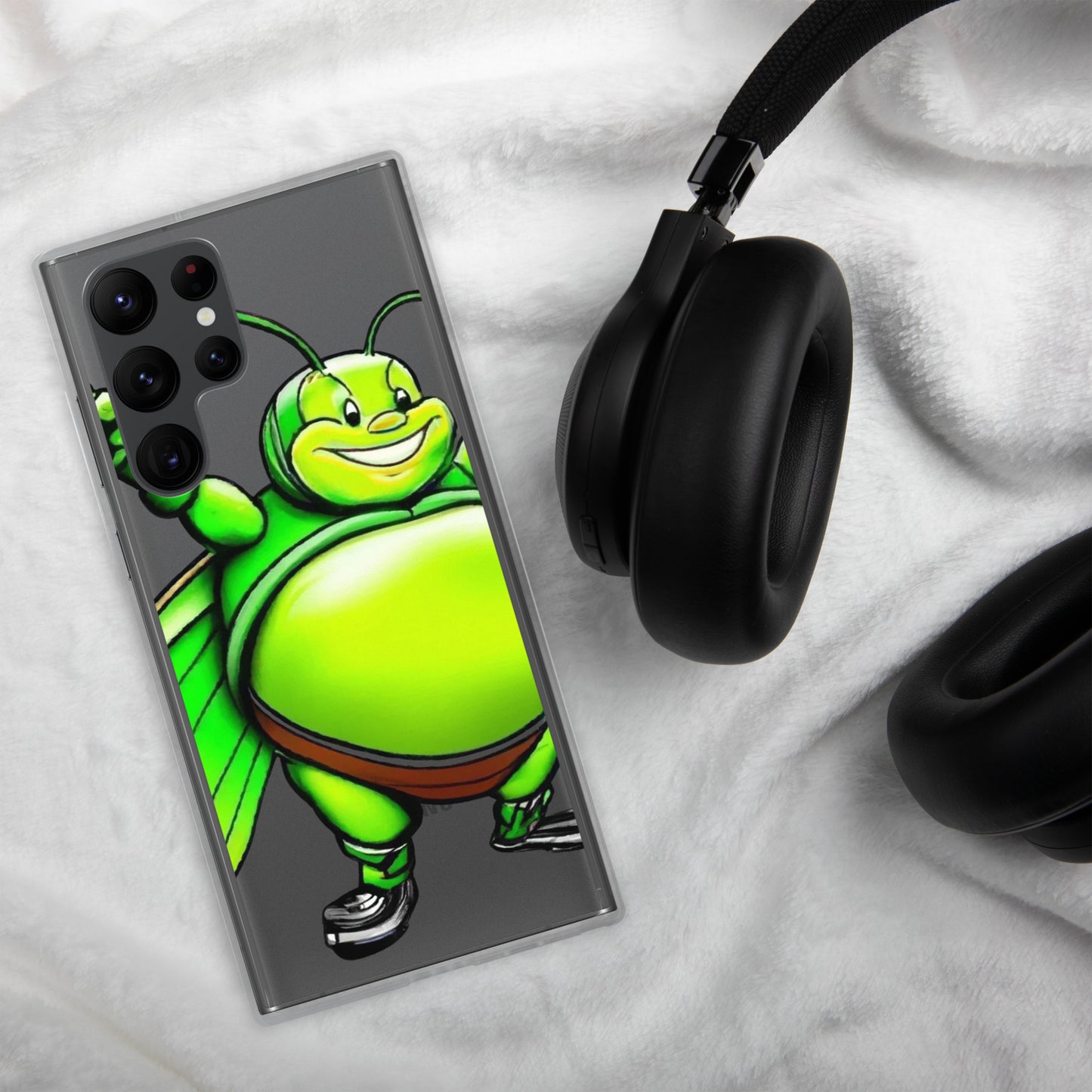 Grasshoppers - Clear Case for Samsung® - Fat Boy