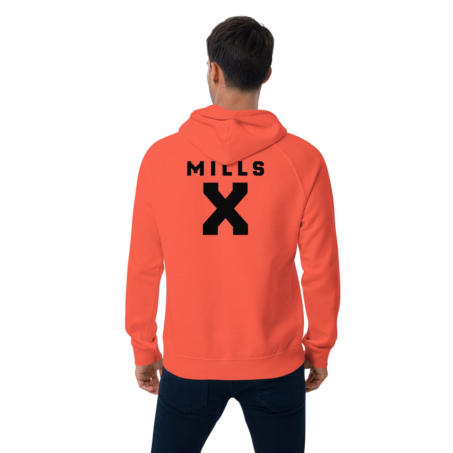 Grasshopper - MILLS - Unisex eco raglan hoodie