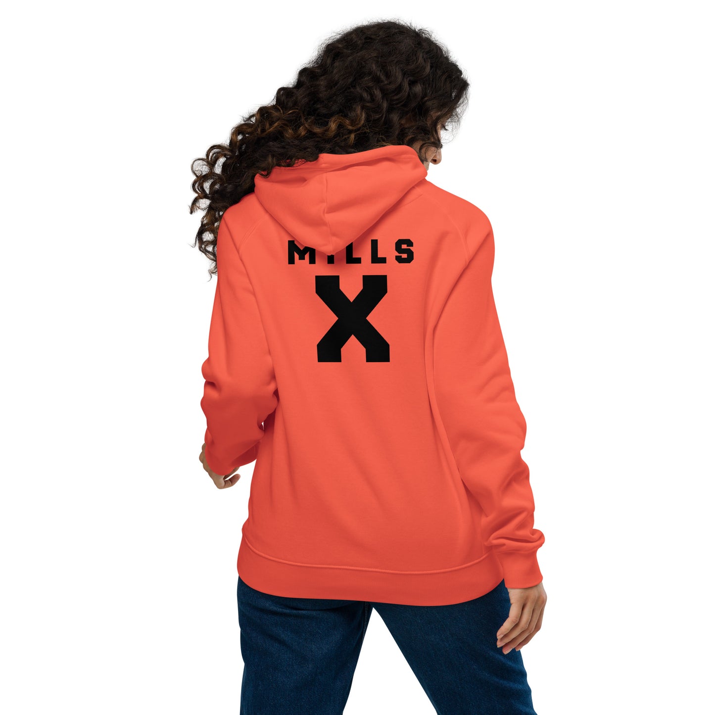 Grasshopper - MILLS - Unisex eco raglan hoodie
