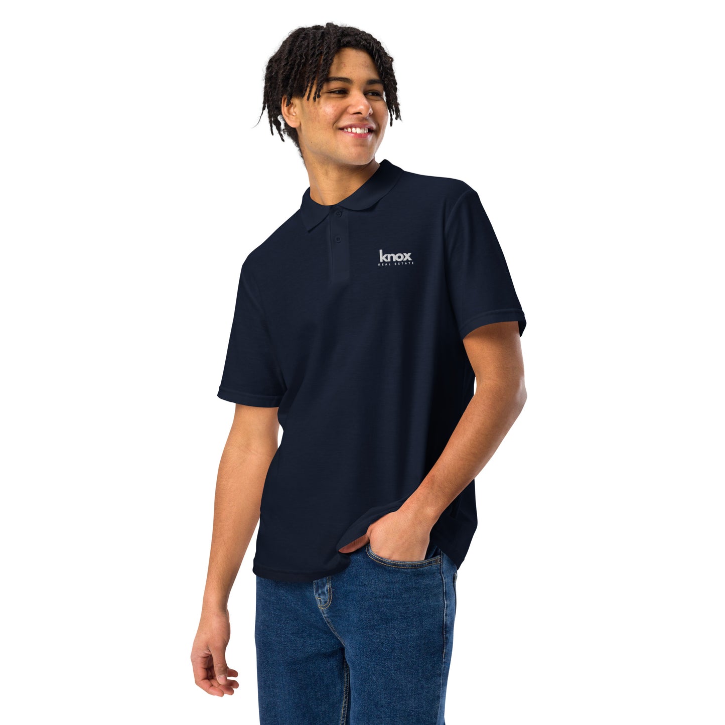 Knox - Polo - White Logo