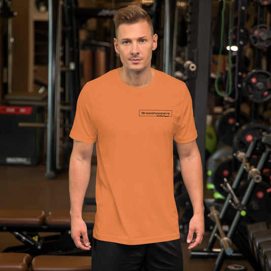 Grasshopper orange Unisex t-shirt: Shad