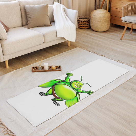 Grasshoppers - Yoga mat - Fat boy - White